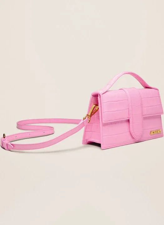 Jacquemus Grand Bambino Coccodrillo Pink