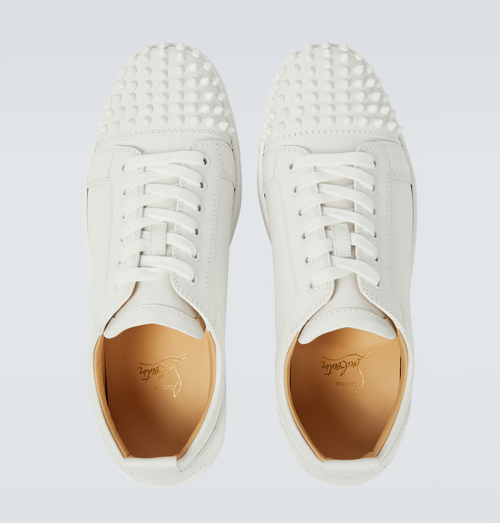 CHRISTIAN LOUBOUTIN louis junior spikes sneakers