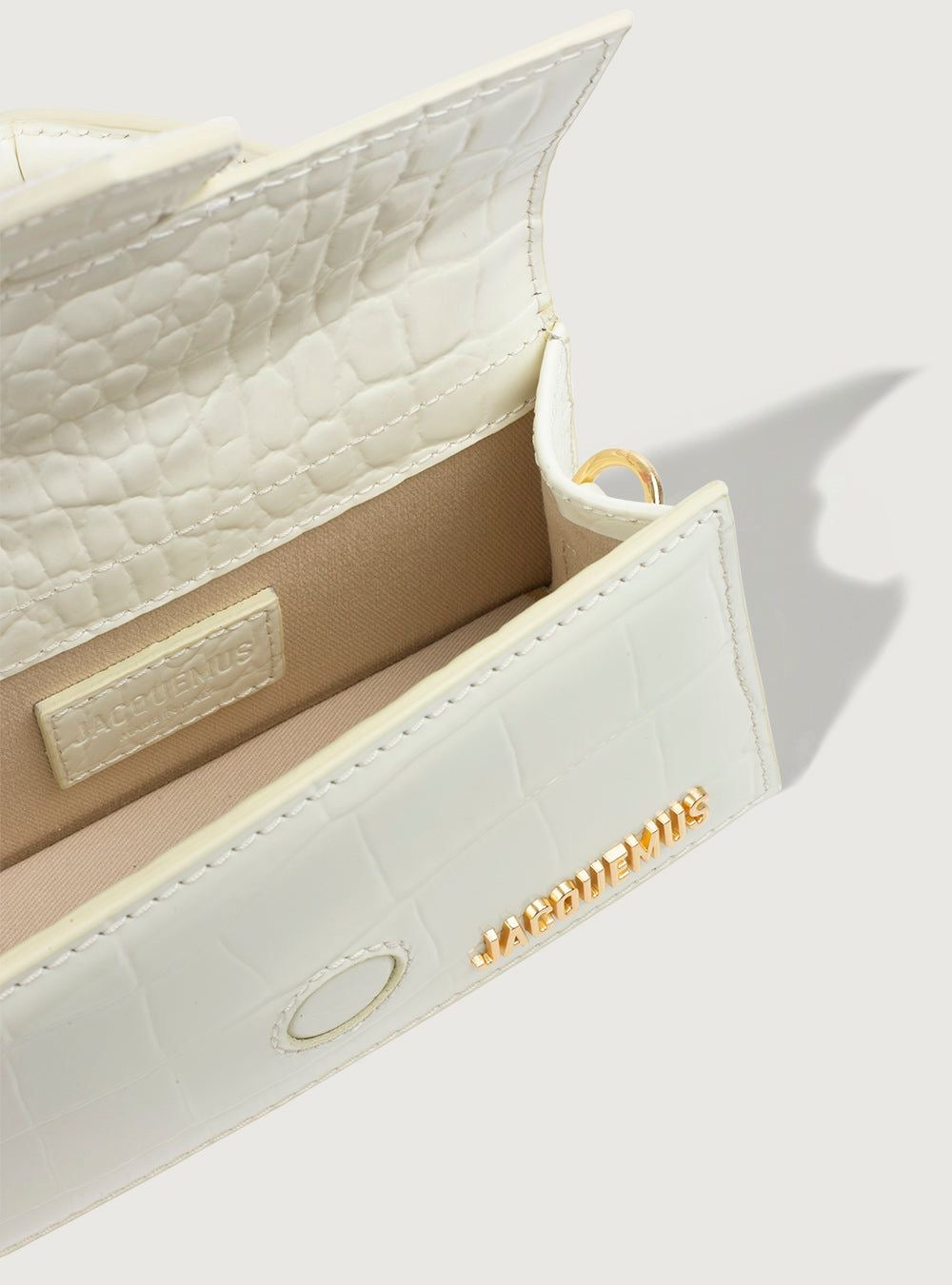 Jacquemus Bambino Coccodrillo Beige