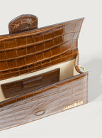 Jacquemus Grand Bambino Coccodrillo Brown