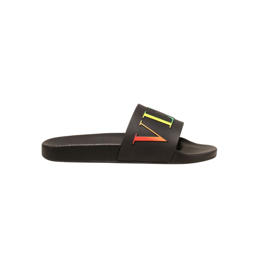 Sandalo VALENTINO Uomo con logo VLTN multicolor in gomma