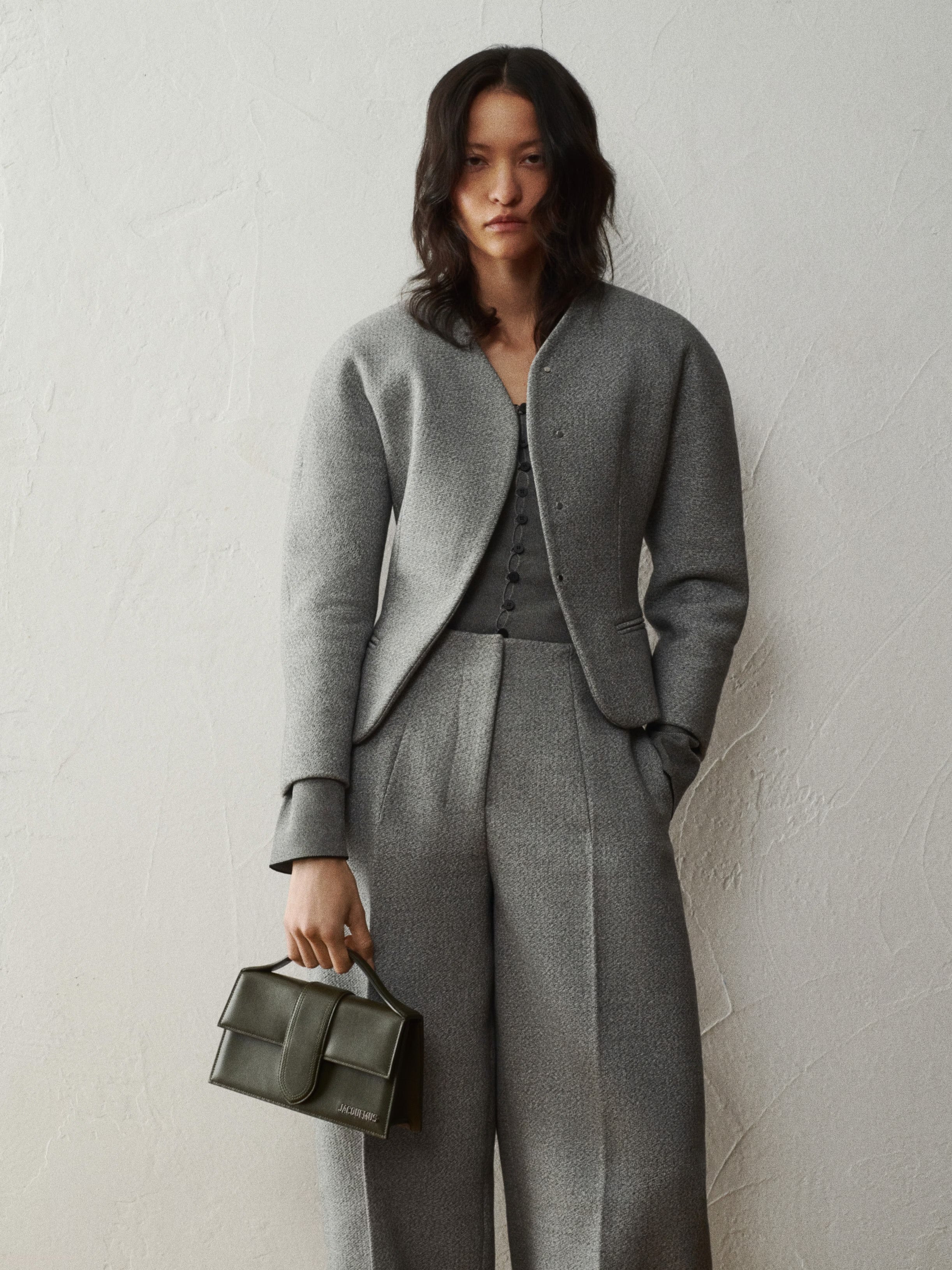 Jacquemus Grand Bambino Dark Green