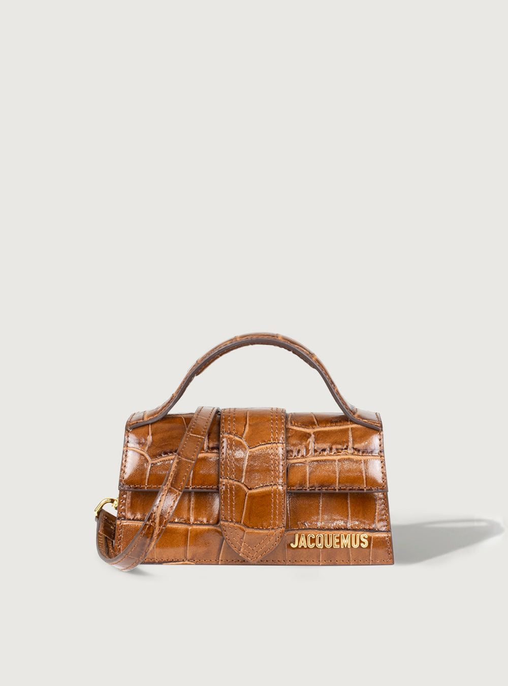 Jacquemus Bambino Coccodrillo Brown
