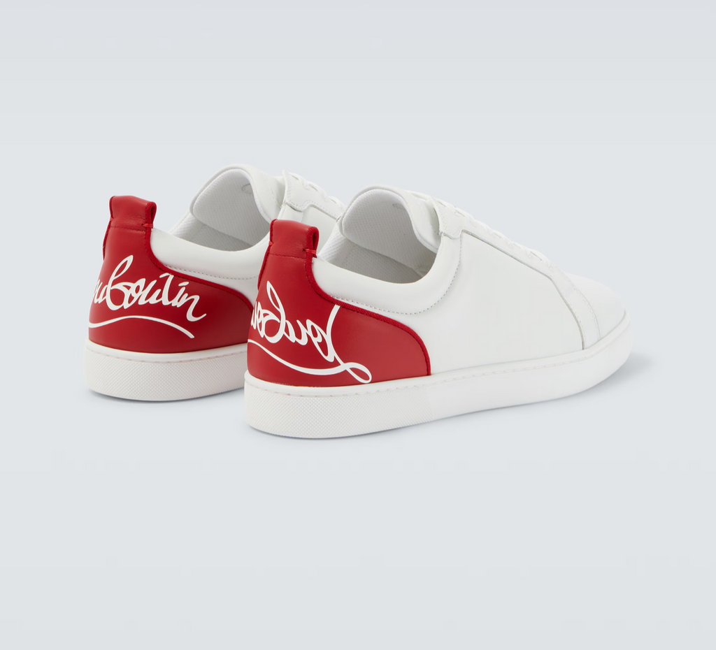 CHRISTIAN LOUBOUTIN sneakers fun  Louis Junior in pelle