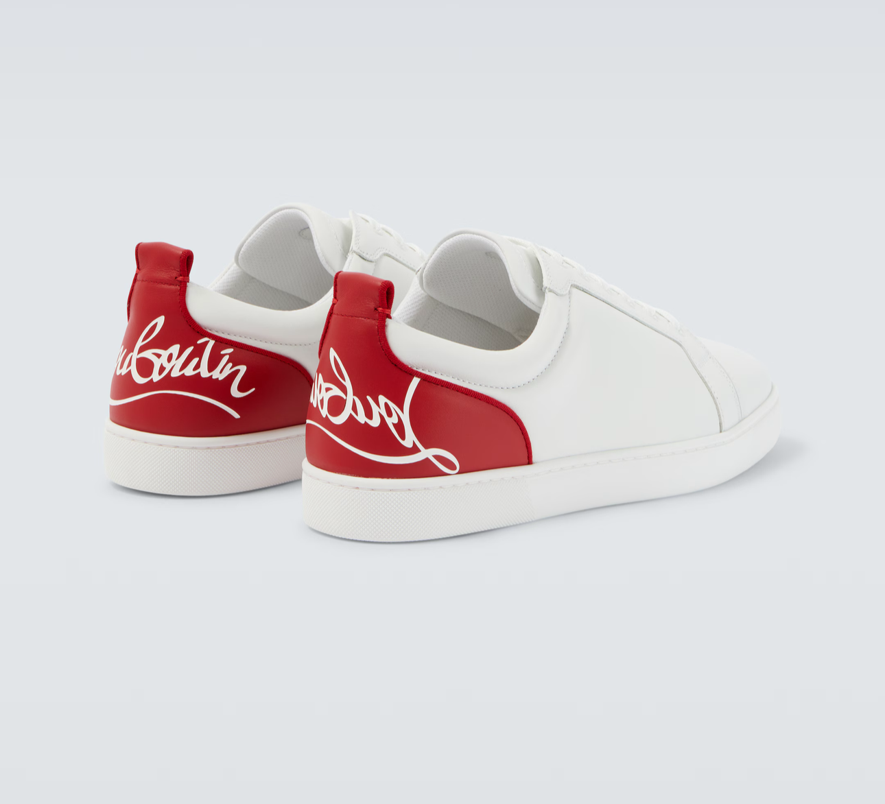 CHRISTIAN LOUBOUTIN sneakers fun  Louis Junior in pelle