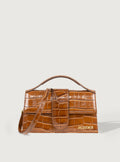 Jacquemus Grand Bambino Coccodrillo Brown