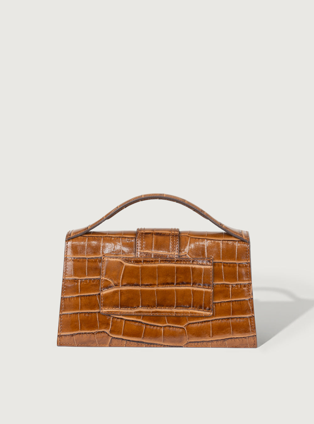 Jacquemus Grand Bambino Coccodrillo Brown