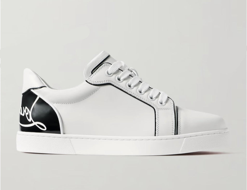 CHRISTIAN LOUBOUTIN sneakers fun  Louis Junior in pelle