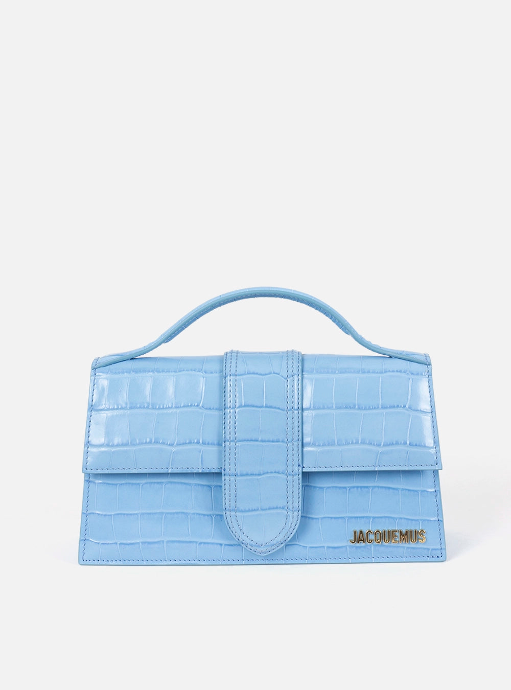 Jacquemus Grand Bambino Coccodrillo Celeste