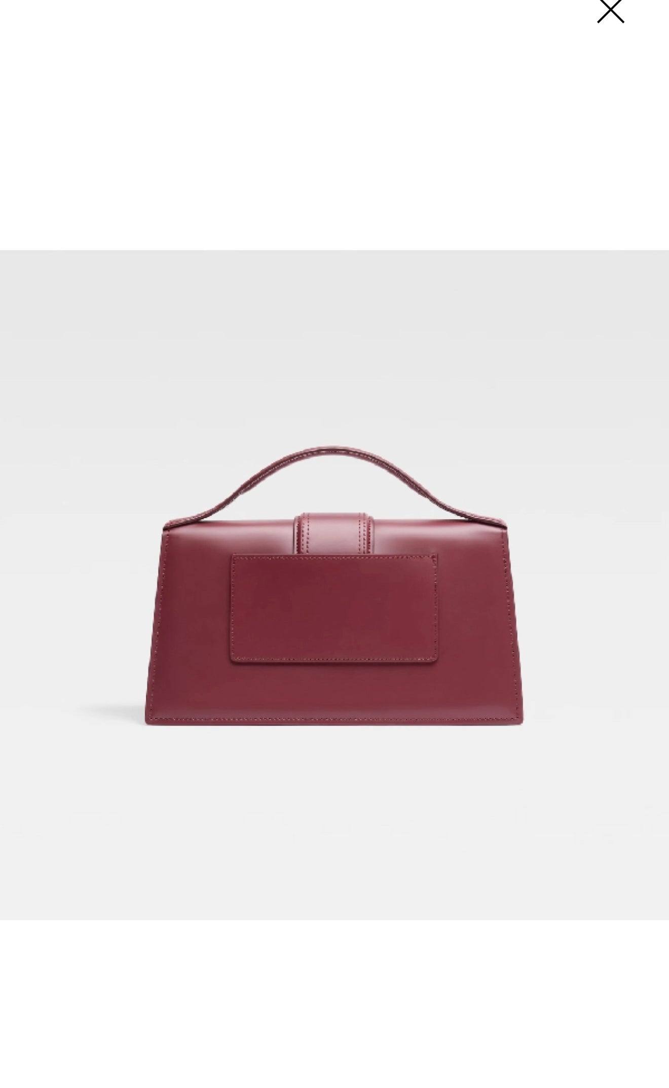 Jacquemus Grand Bambino Bordeaux