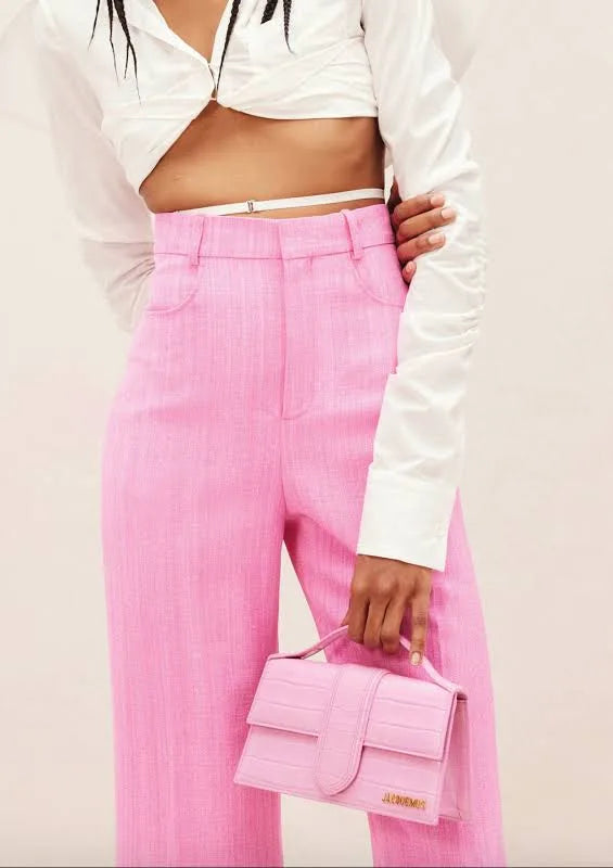 Jacquemus Grand Bambino Coccodrillo Pink