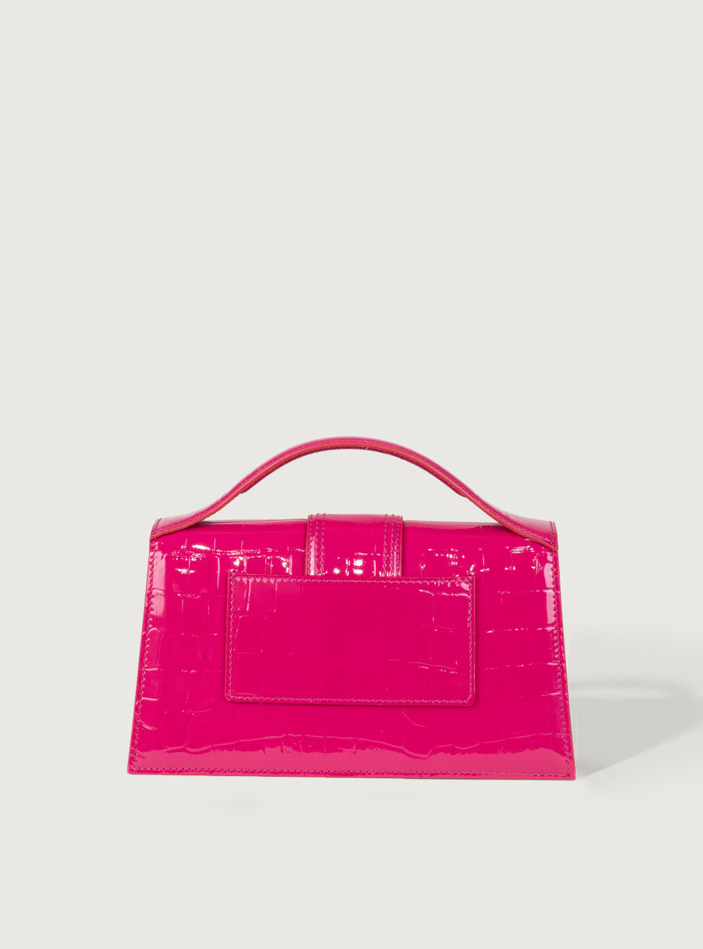 Jacquemus Grand Bambino Coccodrillo Fucsia