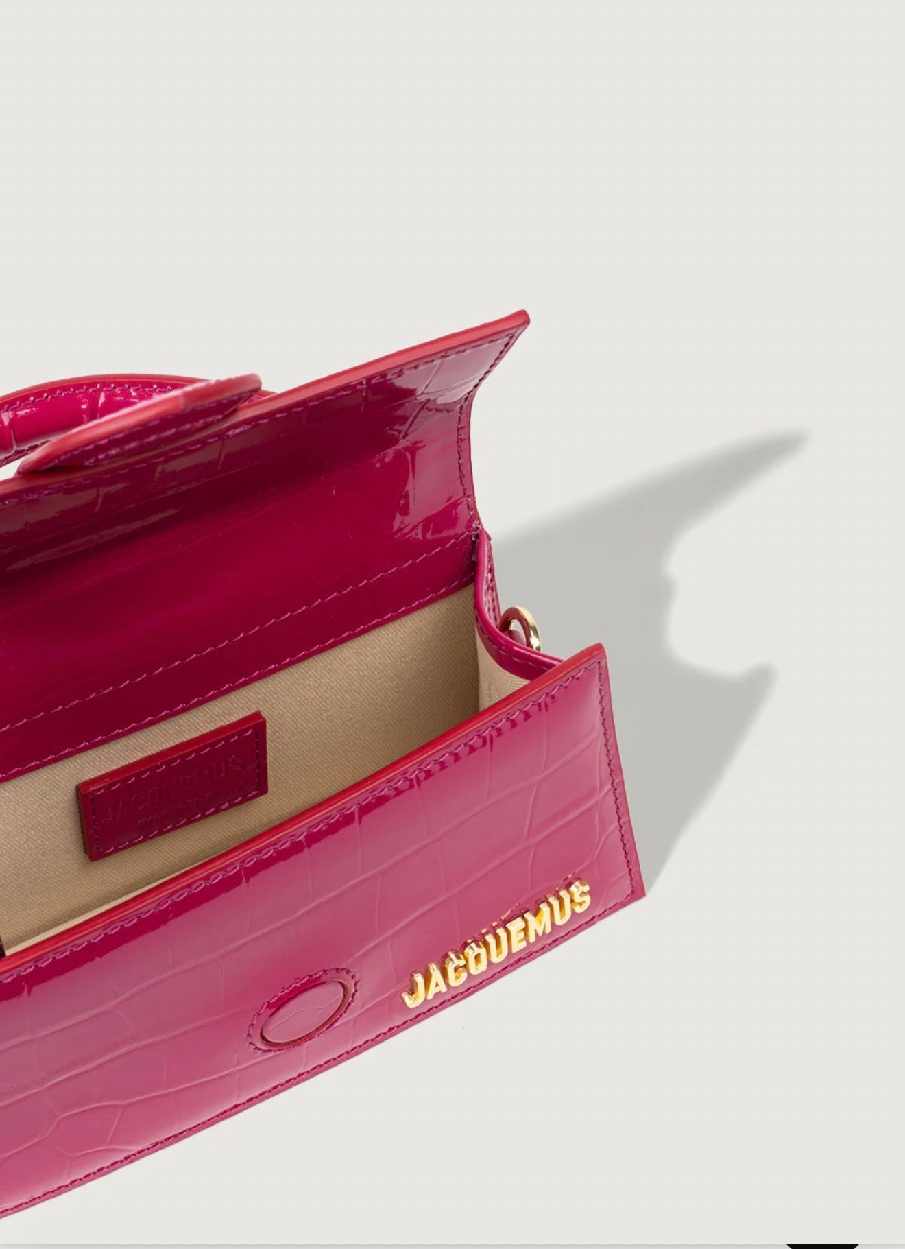Jacquemus Bambino Coccodrillo Red