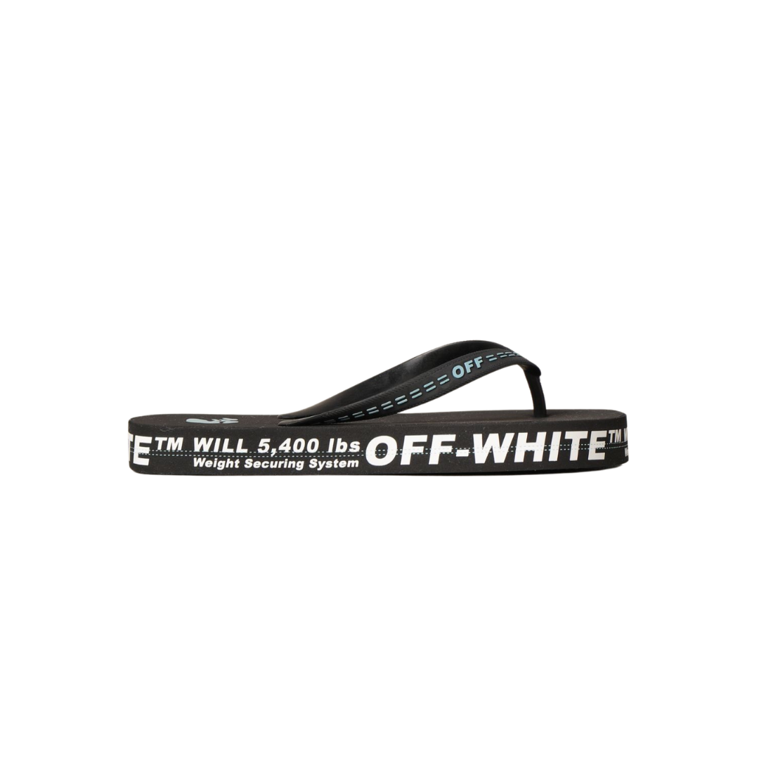 Sandalo a infradito Off White Uomo in gomma con logo