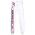Pantaloni sportivi GCDS Uomo Bianco con stampa GCDS WEAR