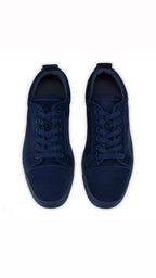 CHRISTIAN LOUBOUTIN louis junior spikers camoscio