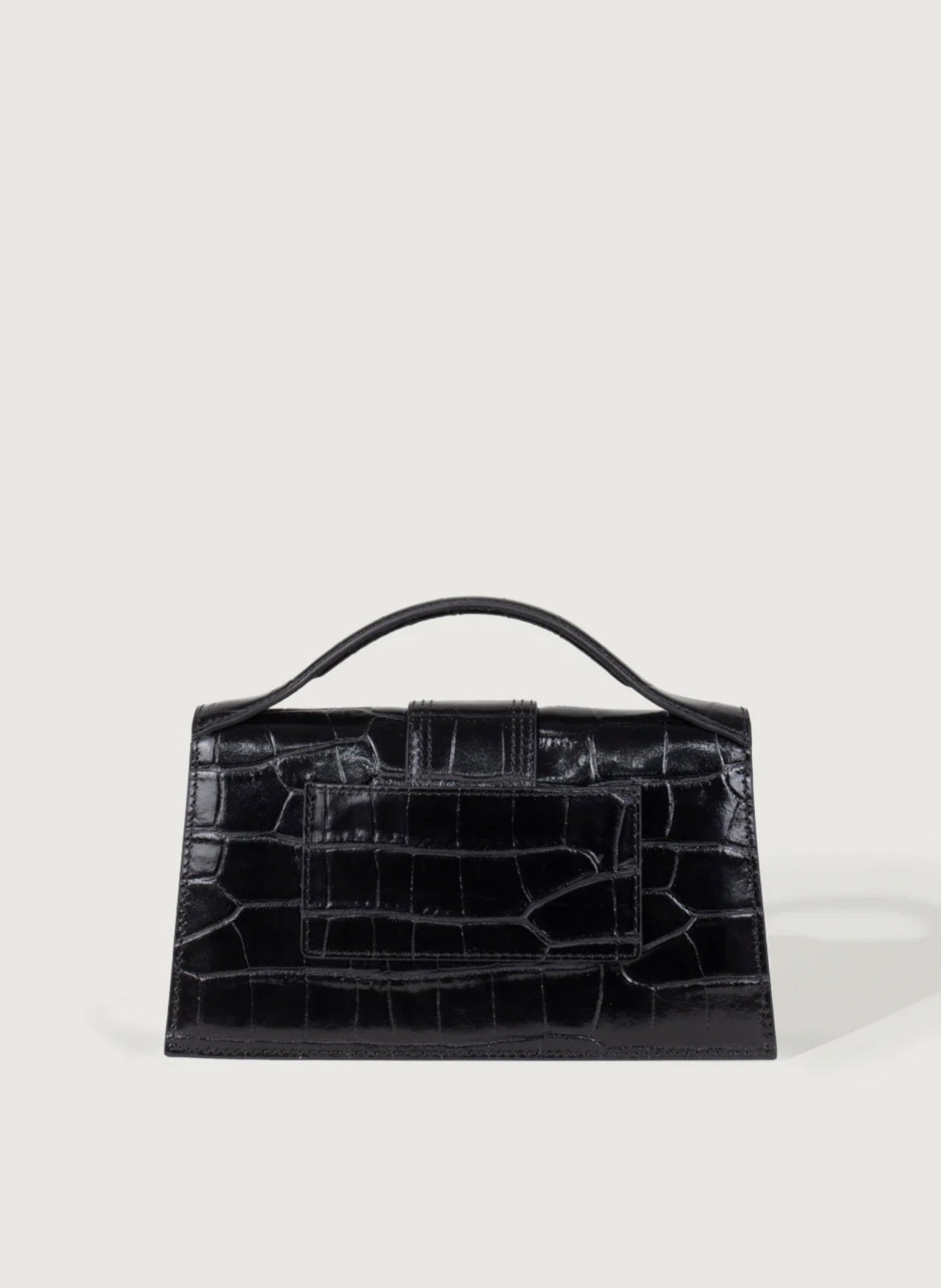 Jacquemus Grand Bambino Coccodrillo Black