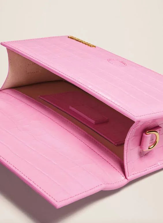 Jacquemus Grand Bambino Coccodrillo Pink