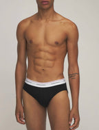 Slip Dsquared2 tri-pack con elastico bianco