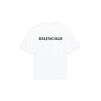 T-SHIRT LOGO MEDIUM FIT DA UOMO IN BIANCO