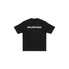 T-SHIRT LOGO MEDIUM FIT DA UOMO IN NERO
