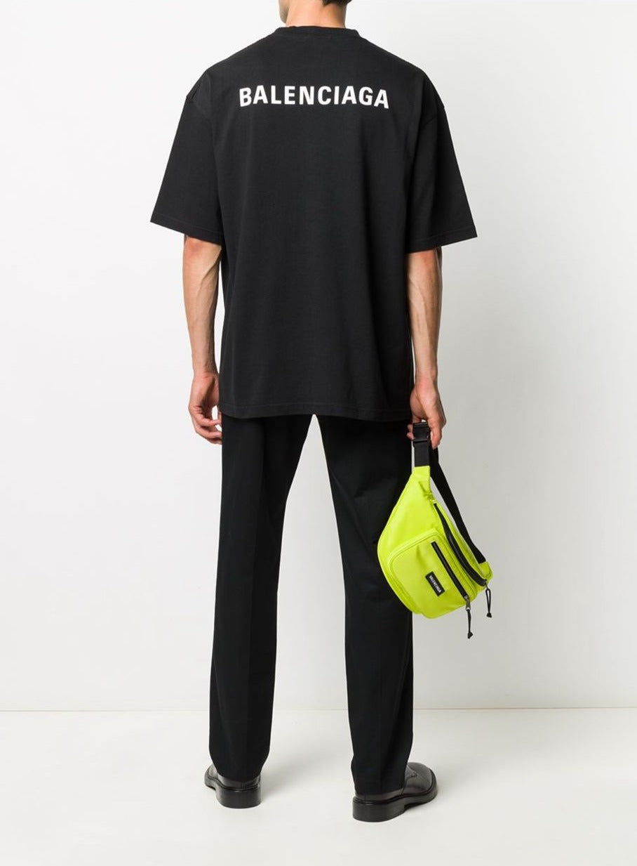 MEN'S MEDIUM FIT LOGO T-SHIRT IN BLACK